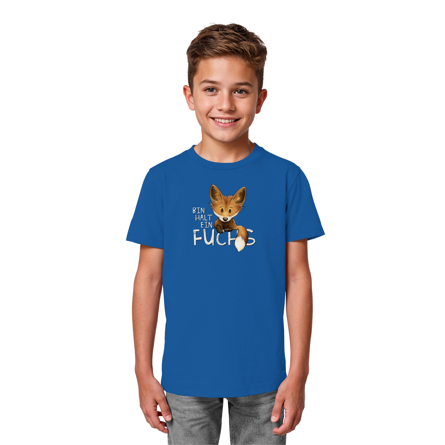 Bin halt ein Fuchs - Kids Organic Shirt