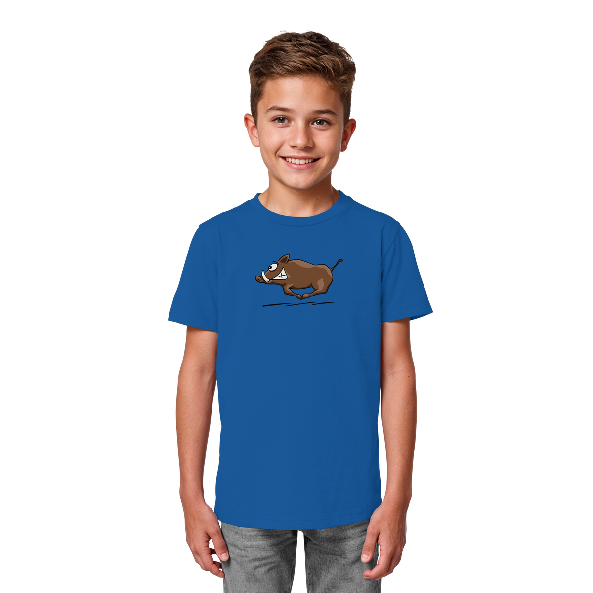 sauwildes Wildschwein | Wildsau  - Kids Organic Shirt