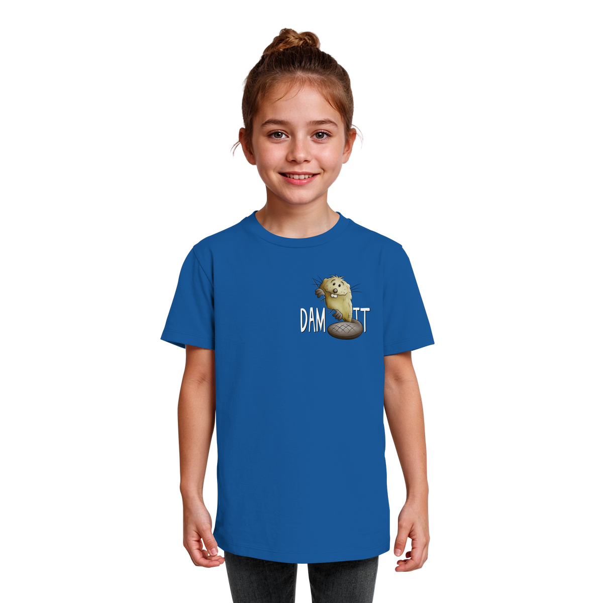 Dam It Verdammt Lustiger Biber - Kids Organic Shirt
