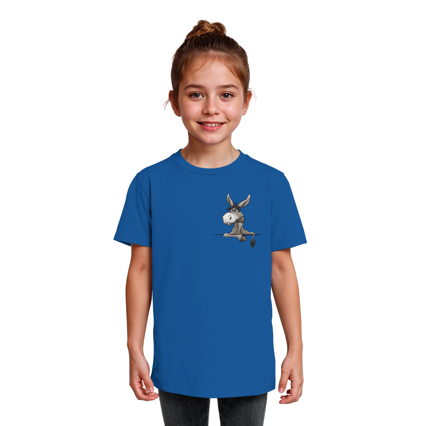 Lustiger lässiger Esel - Kids Organic Shirt