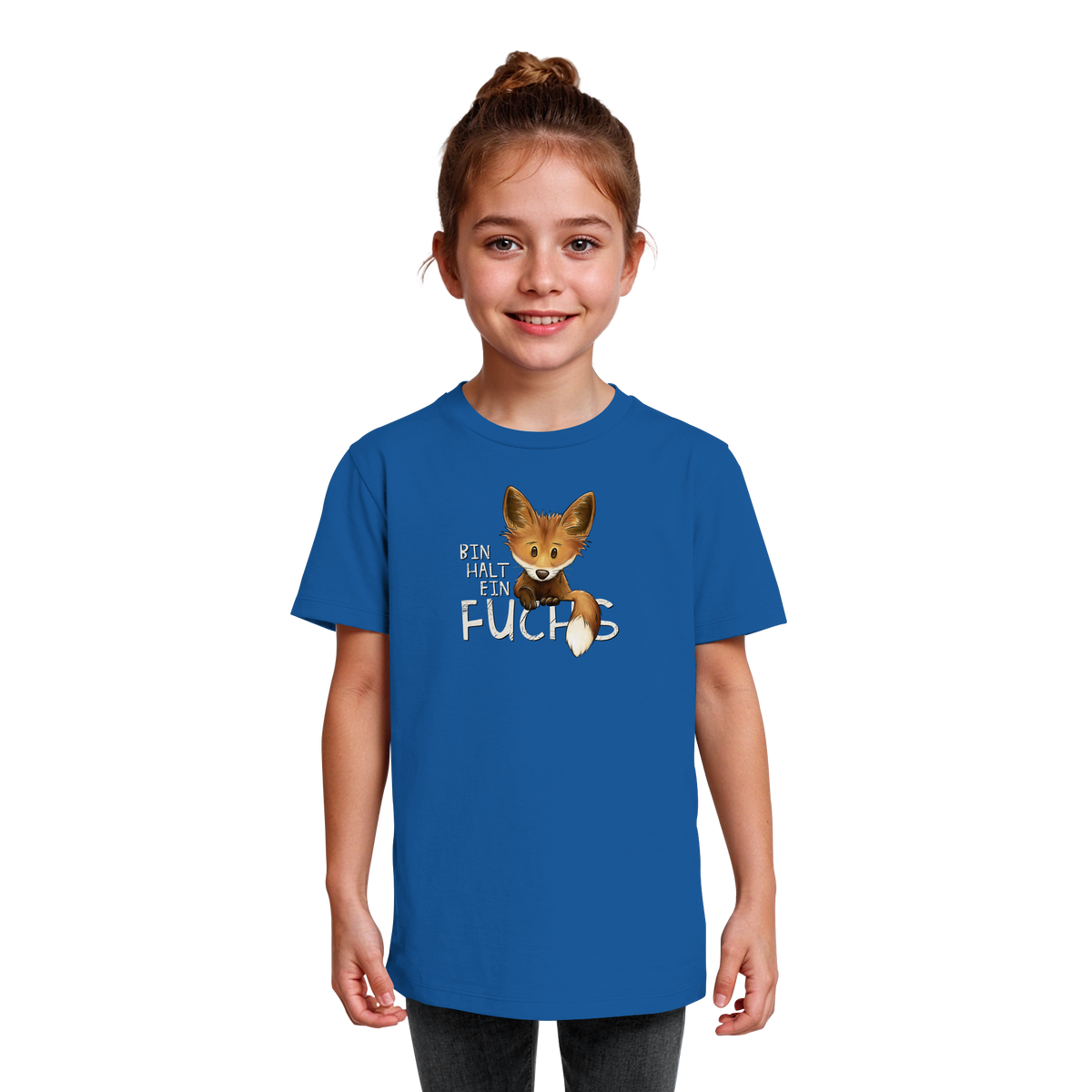 Bin halt ein Fuchs - Kids Organic Shirt