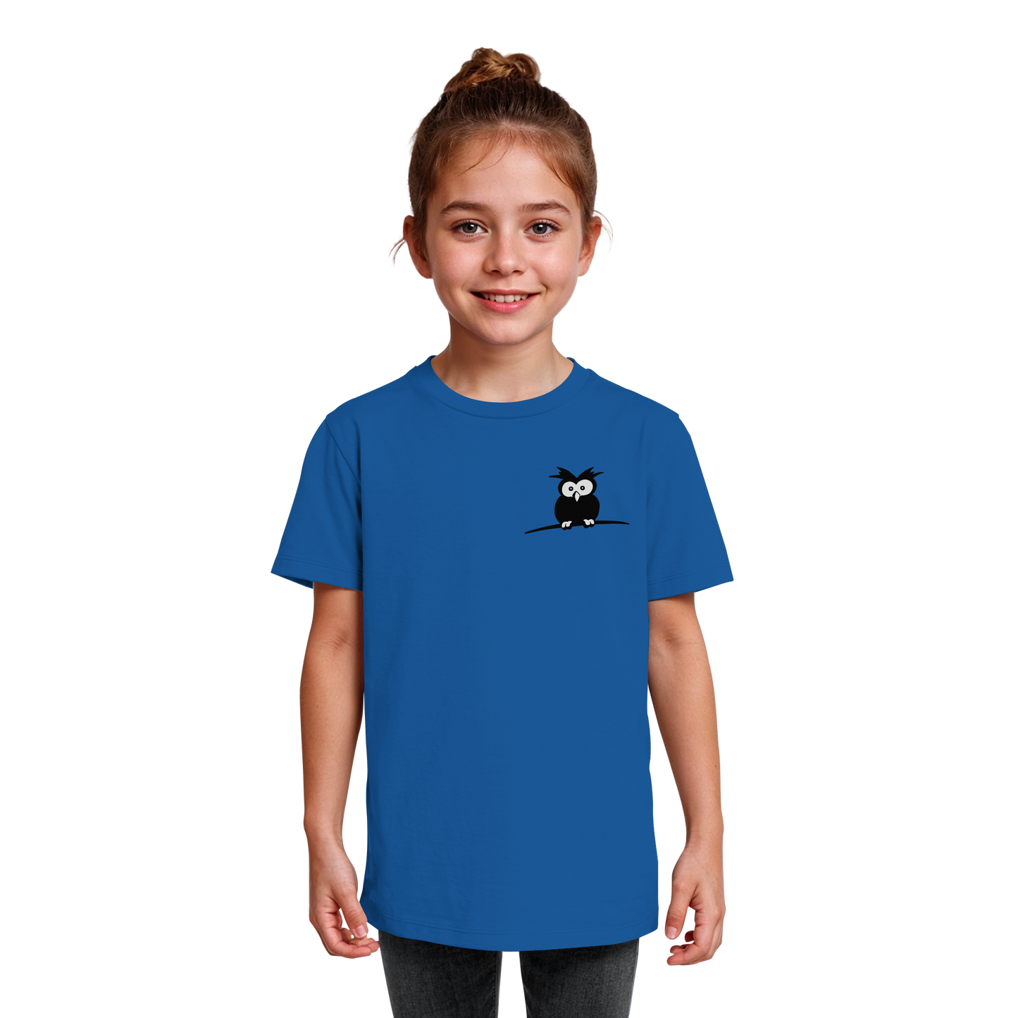 Kleine struppige Eule - Kids Organic Shirt