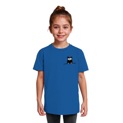 Kleine struppige Eule - Kids Organic Shirt