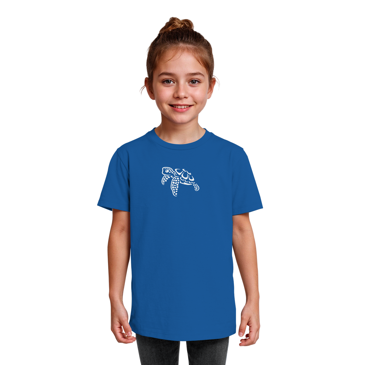 schwimmende Meeres-Schildkröte - Kids Organic Shirt