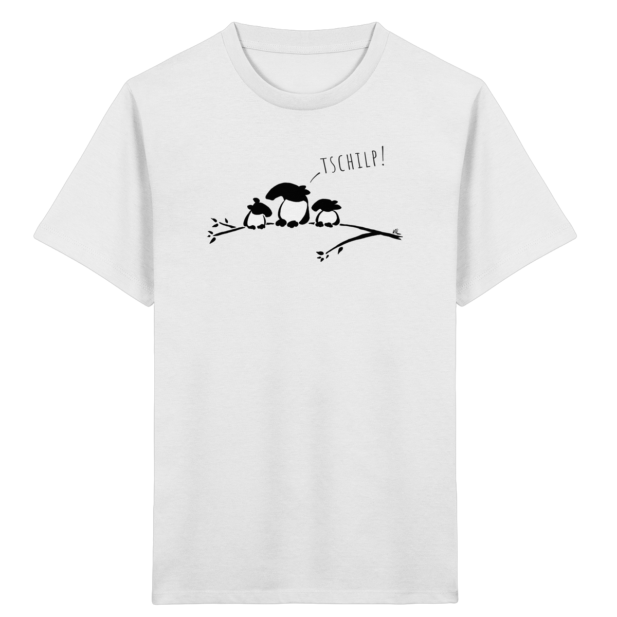 Drei kleine Tapir-Vögel - Kids Organic Shirt