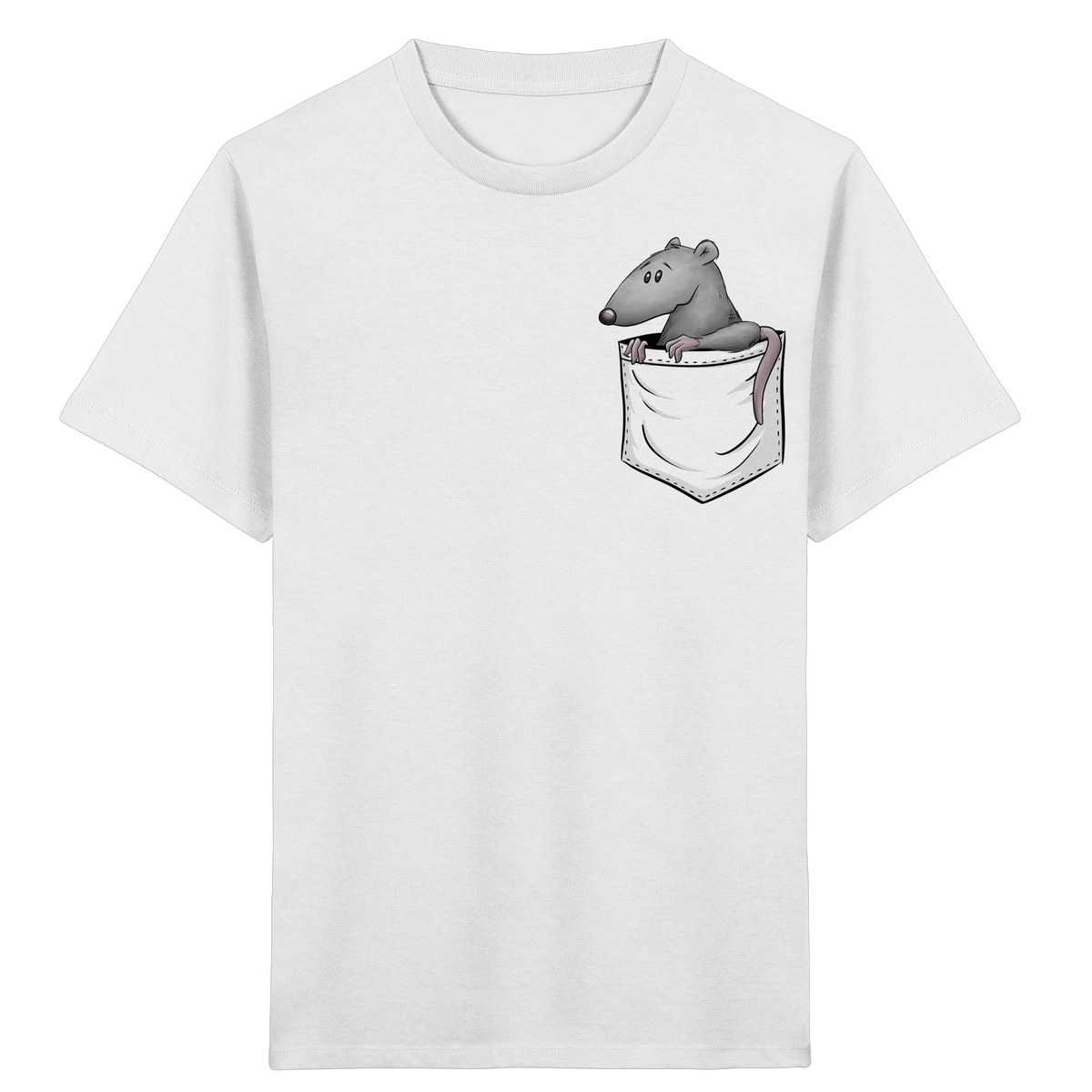 Kleine Ratte in der Tasche - Kids Organic Shirt