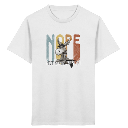 Nope | bockiger Esel - Kids Organic Shirt