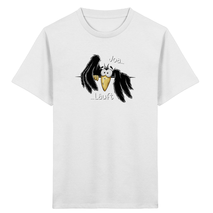 Joa Läuft Krähe gechillter Rabe - Kids Organic Shirt