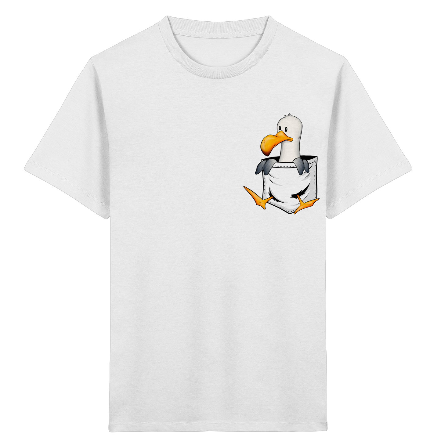 Kleine Möwe In Deiner Tasche - Kids Organic Shirt