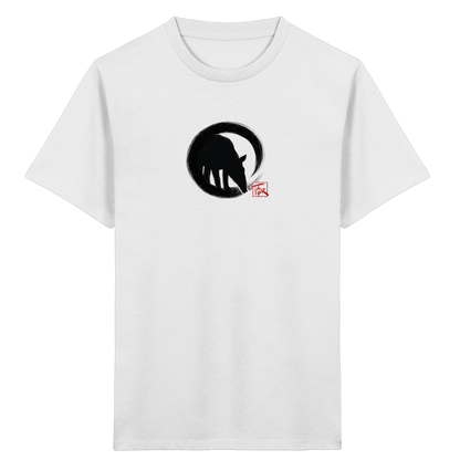 Zen Tapir im japanischen Enso Kreis - Kids Organic Shirt