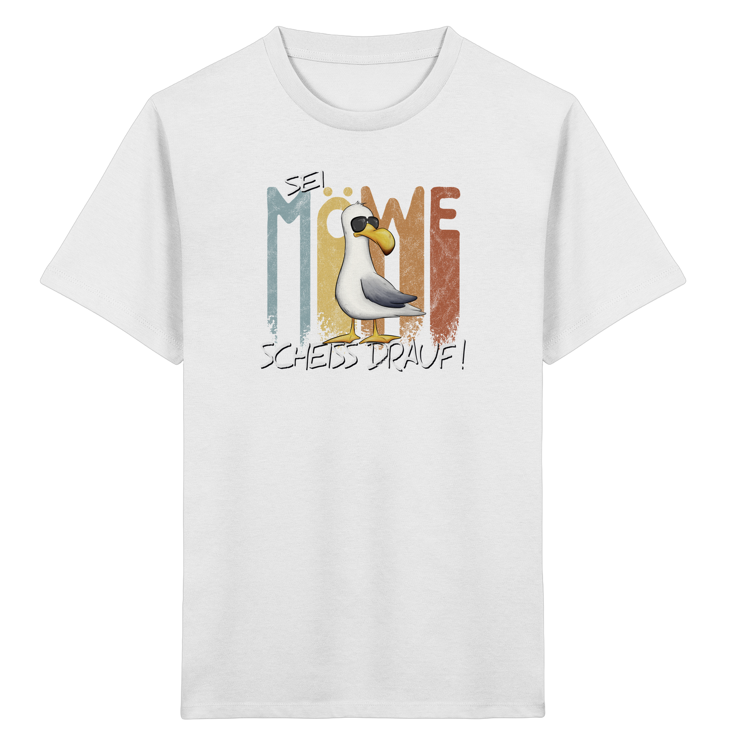 Sei Möwe Scheiß Drauf  - Kids Organic Shirt