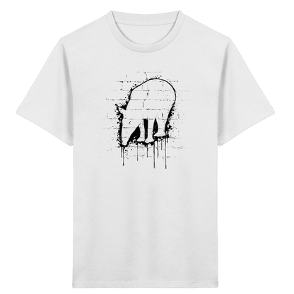 Urban Street Art Tapir Silhouette - Kids Organic Shirt