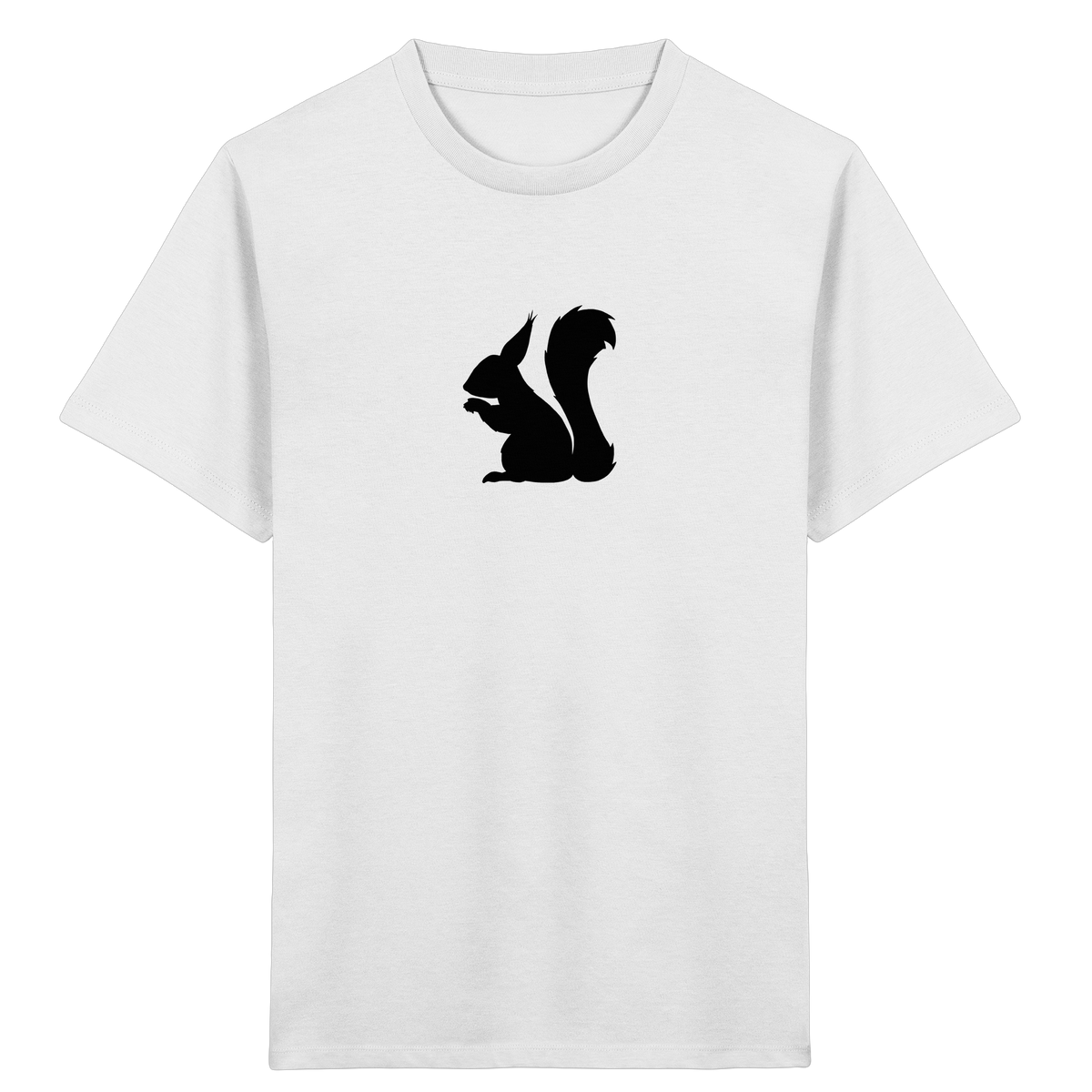 Eichhörnchen Silhouette - Kids Organic Shirt