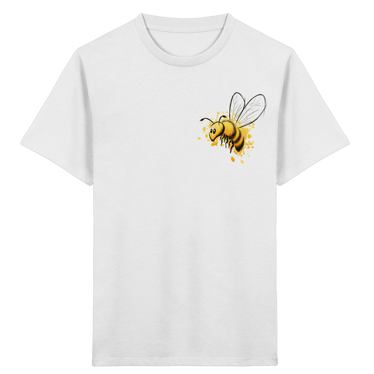 Lässige kleine Honig-Biene - Kids Organic Shirt