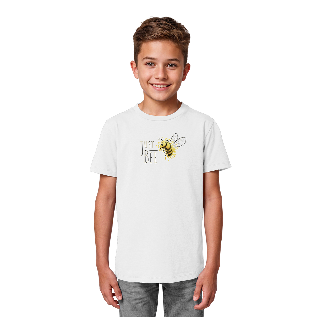Just Bee, kleine Honig-Biene - Kids Organic Shirt