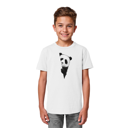 Panda Bär Illustration - Kids Organic Shirt