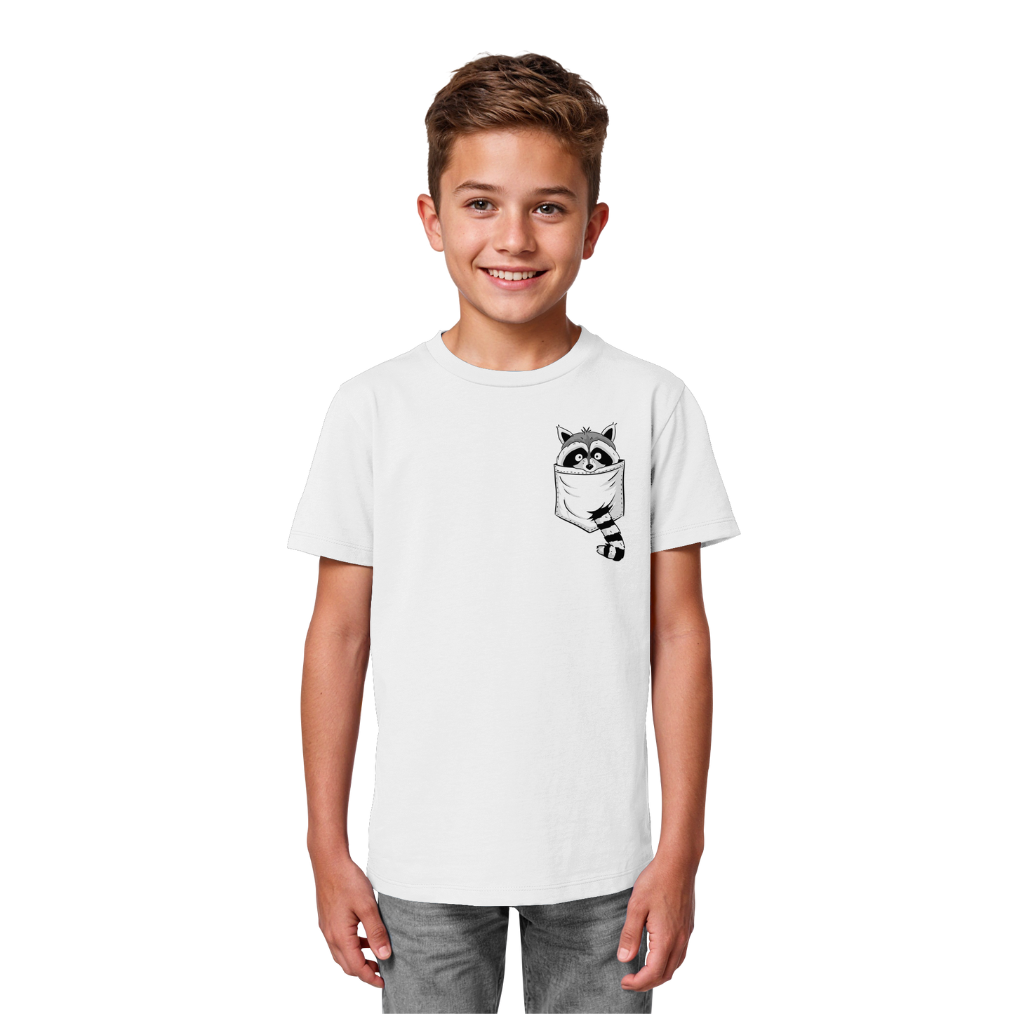 Waschbär in Deiner Tasche - Kids Organic Shirt