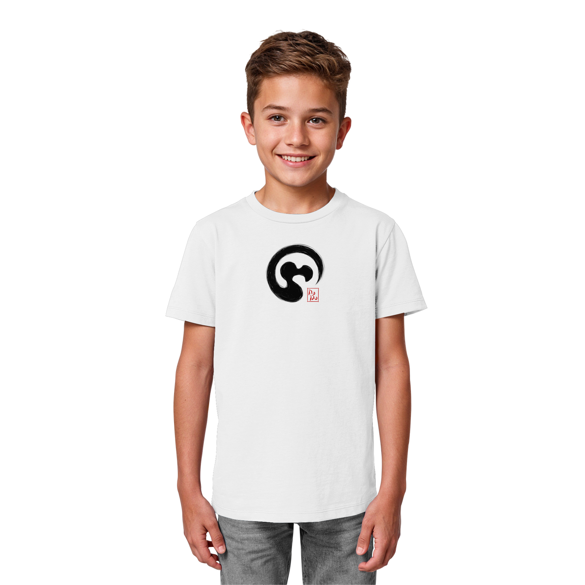 Zen Dodo im japanischen Enso Kreis - Kids Organic Shirt