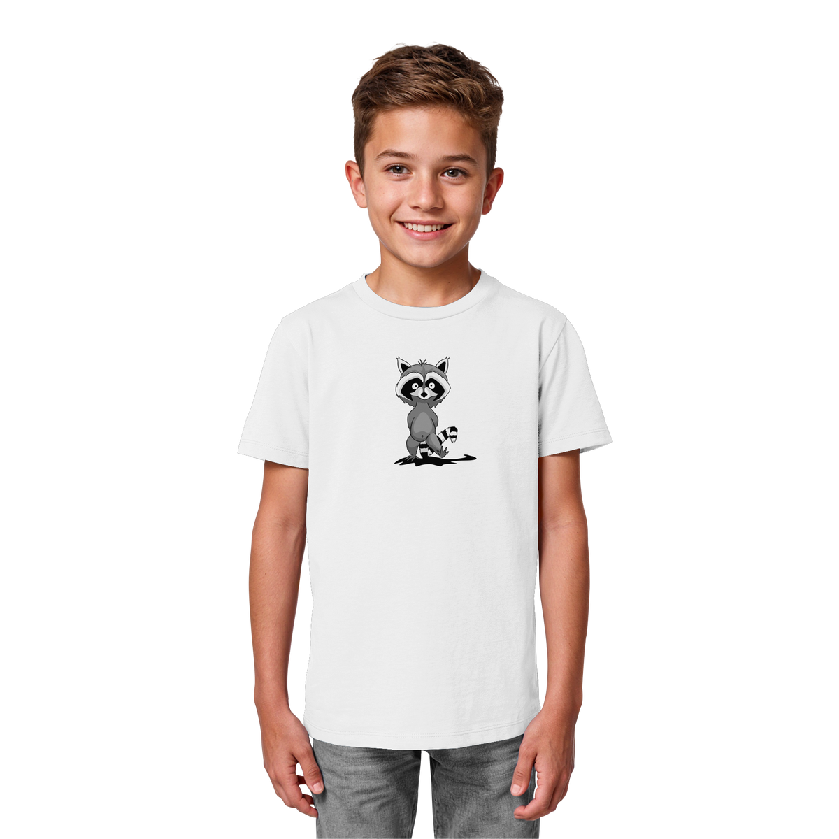 Frecher kleiner Waschbär - Kids Organic Shirt
