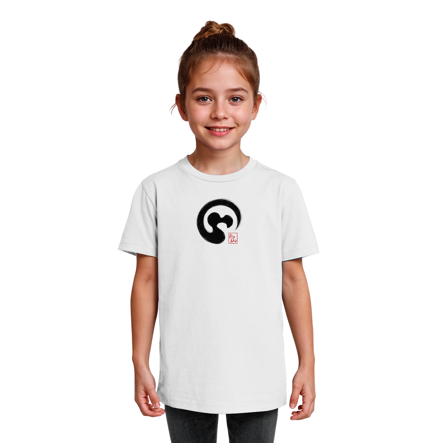 Zen Dodo im japanischen Enso Kreis - Kids Organic Shirt