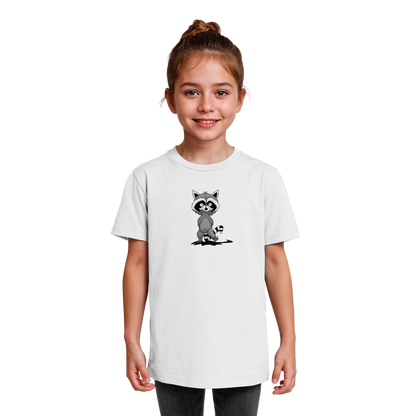 Frecher kleiner Waschbär - Kids Organic Shirt