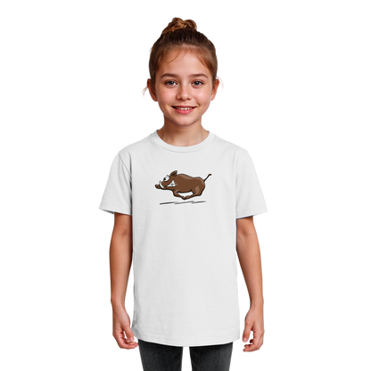 sauwildes Wildschwein | Wildsau  - Kids Organic Shirt
