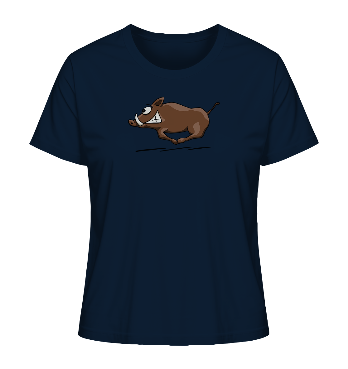 sauwildes Wildschwein | Wildsau  - Ladies Organic Shirt