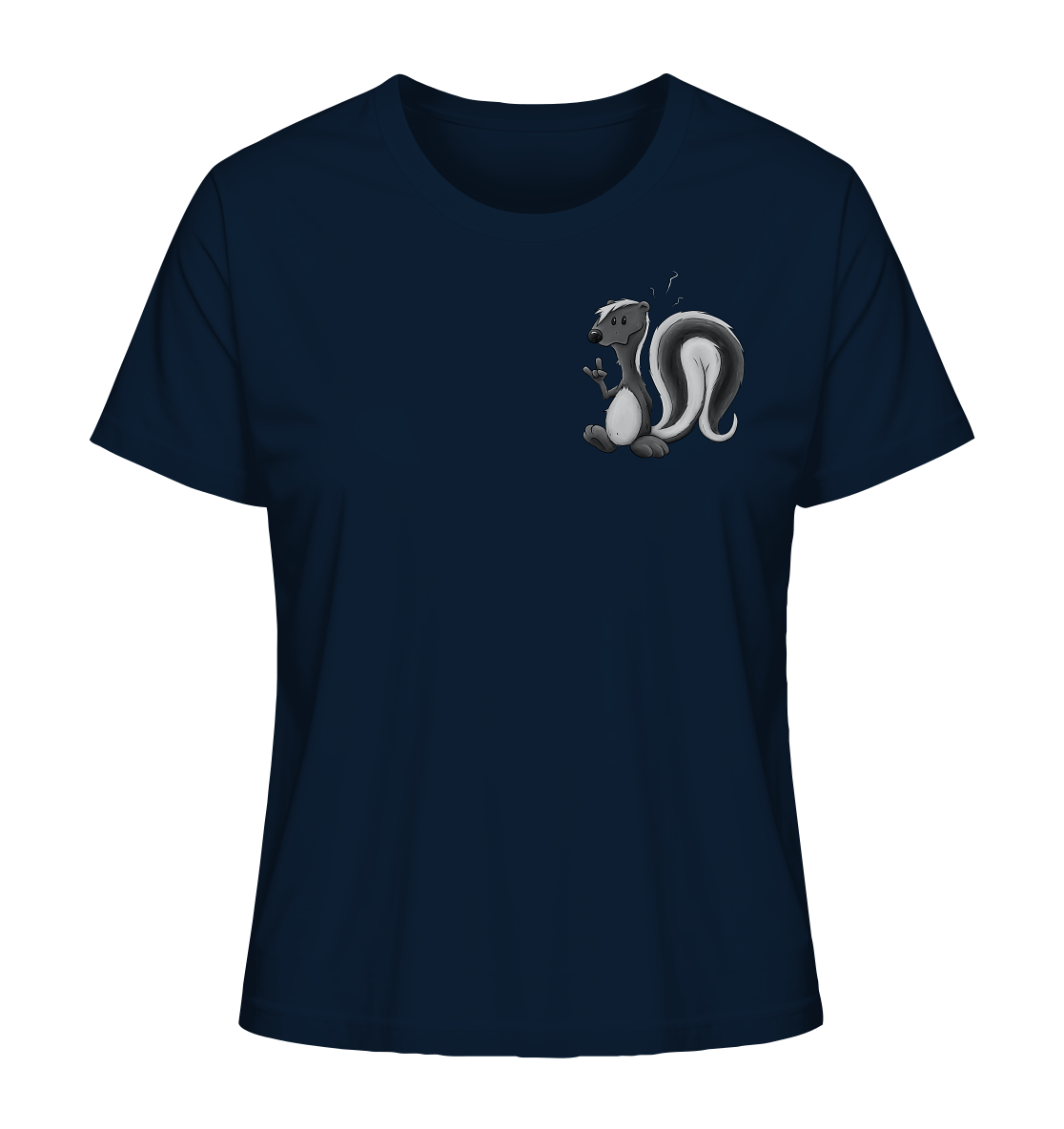Lustig stinkiges Stinktier - Ladies Organic Shirt