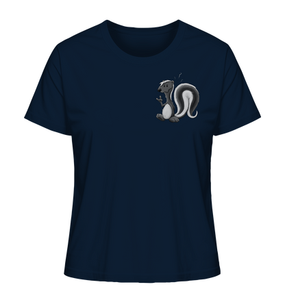 Lustig stinkiges Stinktier - Ladies Organic Shirt