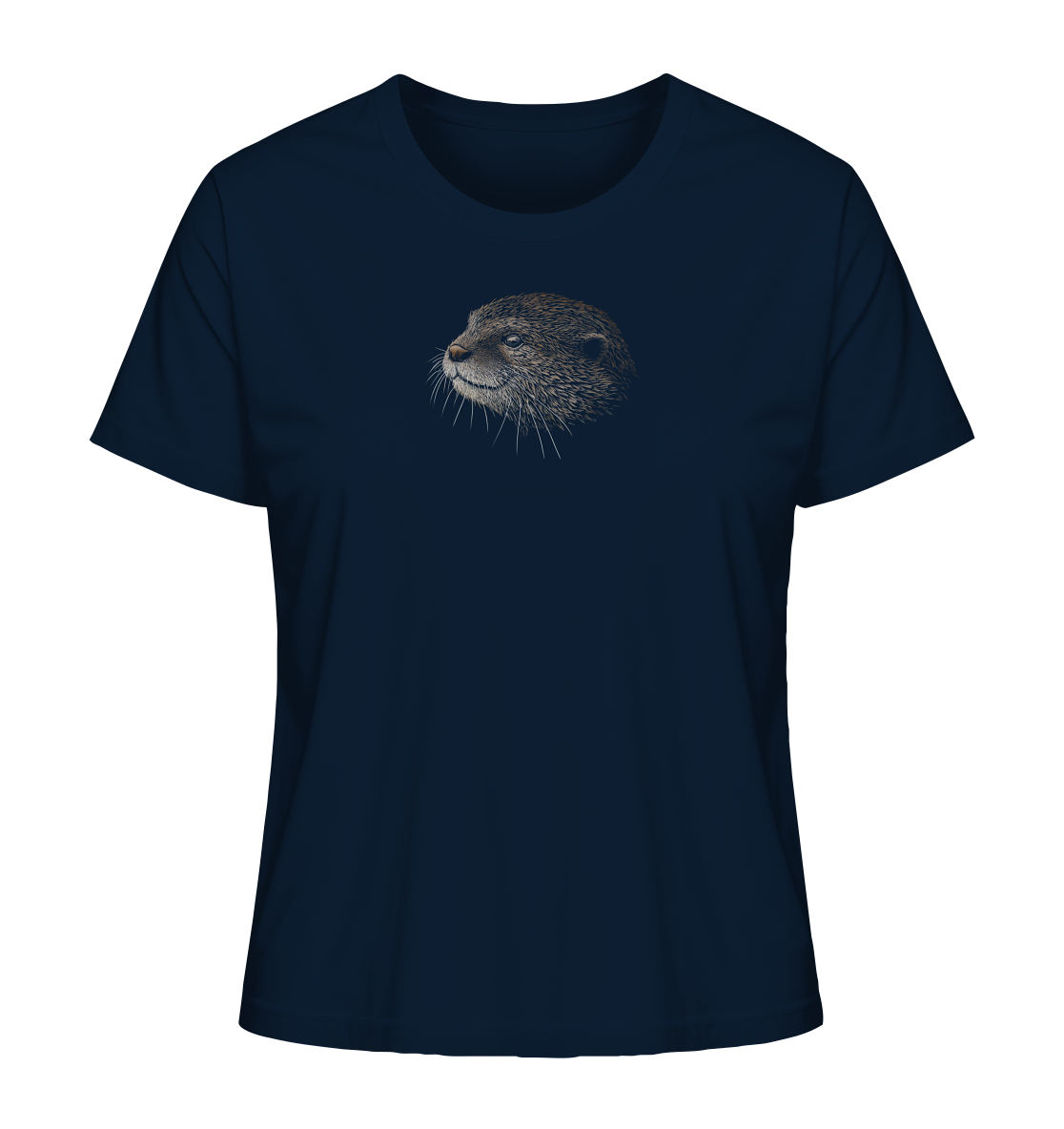 Otter Bleistift Zeichnung KritzelKunst - Ladies Organic Shirt