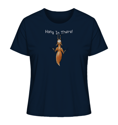 Hang In There | Lässiges Eichhörnchen - Ladies Organic Shirt