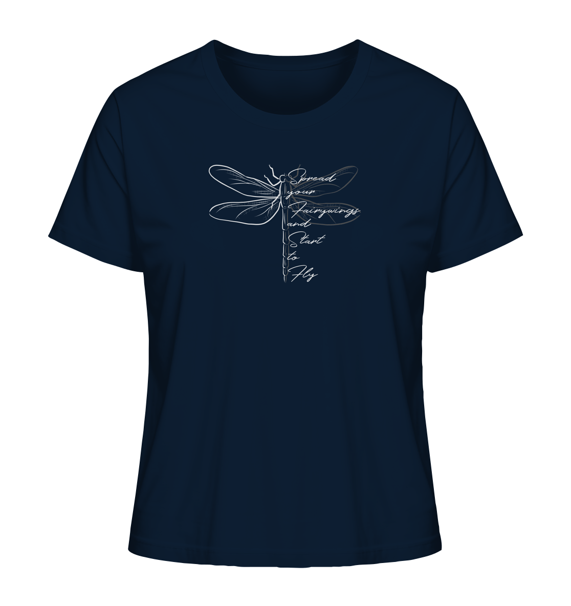 Breite die Flügel aus und flieg los | Libelle - Ladies Organic Shirt
