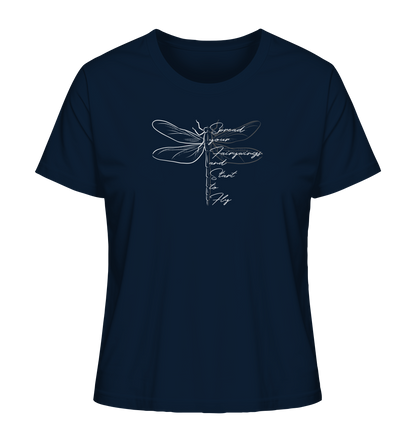 Breite die Flügel aus und flieg los | Libelle - Ladies Organic Shirt