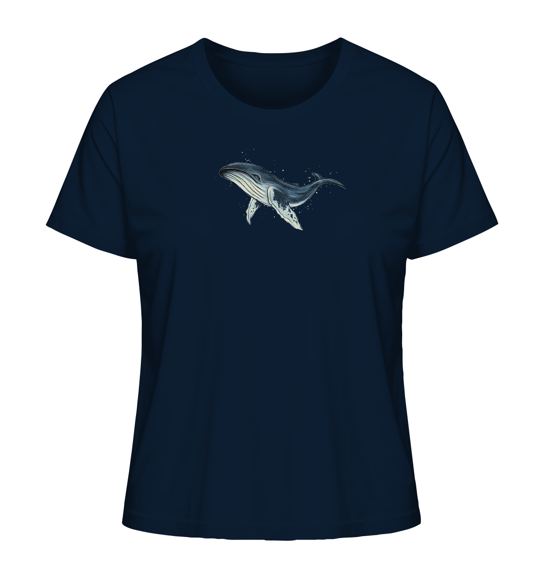 Tiefsee Ozean-Riese Buckelwal - Ladies Organic Shirt