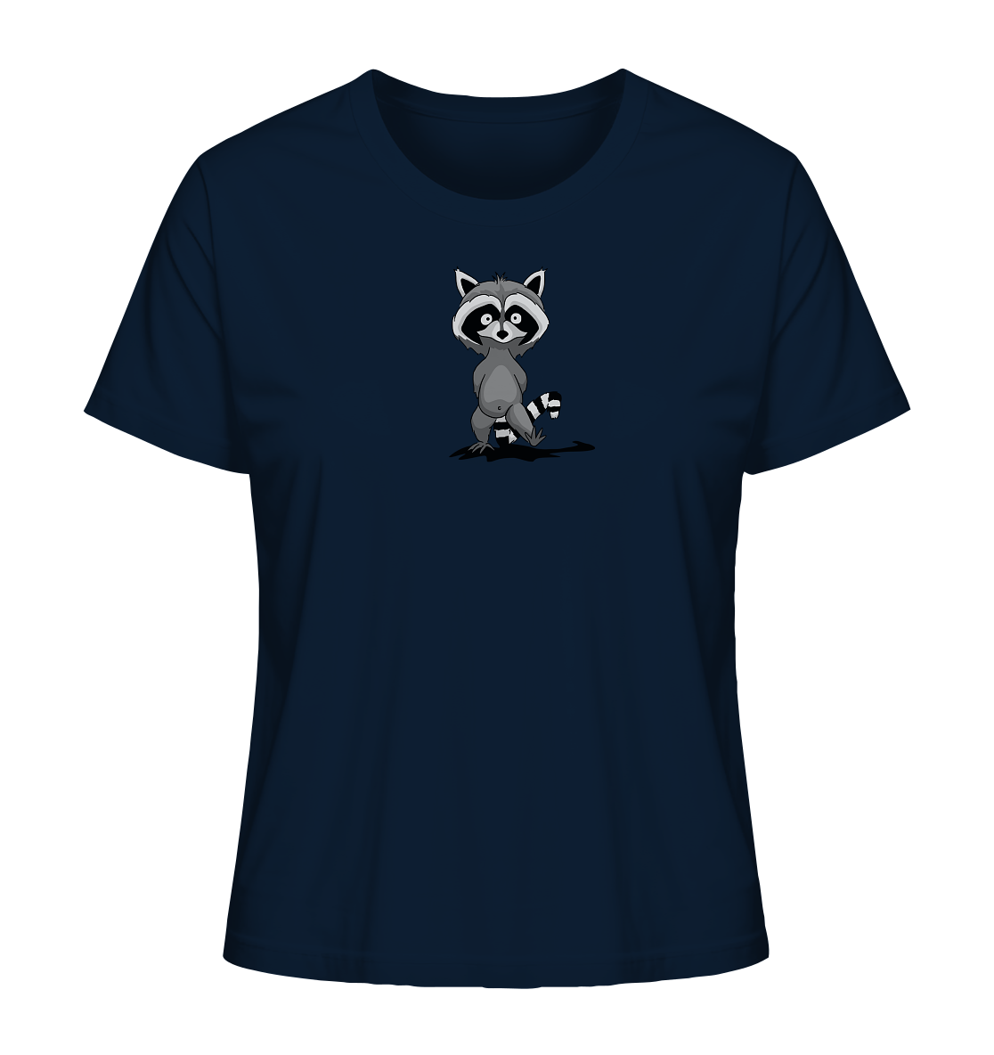 Frecher kleiner Waschbär - Ladies Organic Shirt