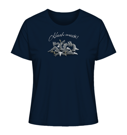 Kraah-masté! Yoga Raben Krähen - Ladies Organic Shirt