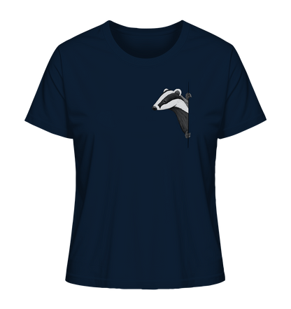 Lässiger Dachs Meister Grimbart - Ladies Organic Shirt