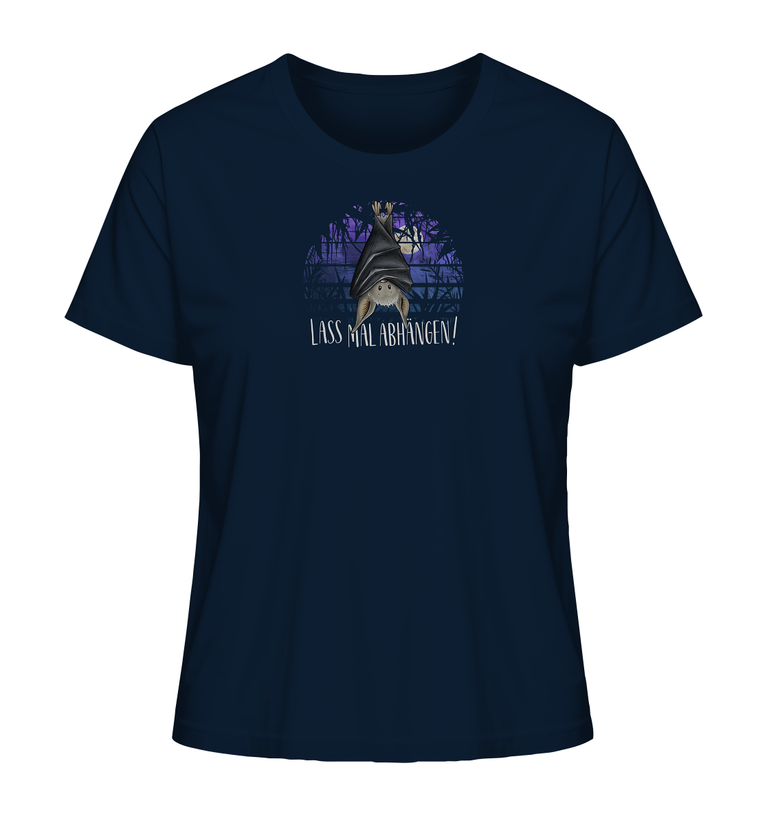 Lass mal abhängen Fledermaus - Ladies Organic Shirt