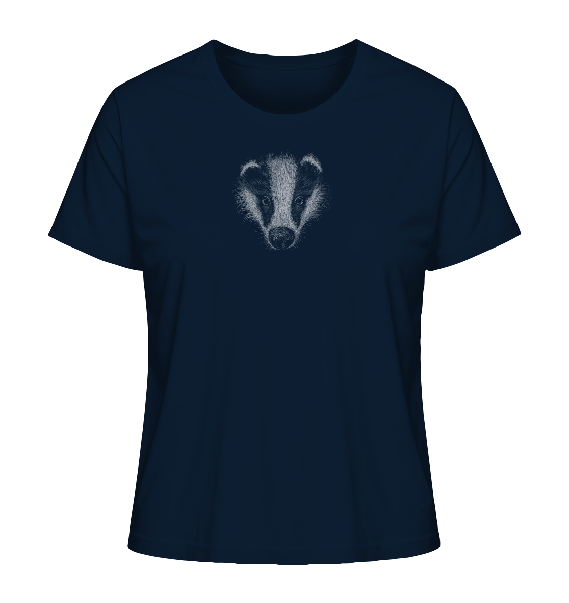 Kritzel-Kunst Dachs Illustration - Ladies Organic Shirt