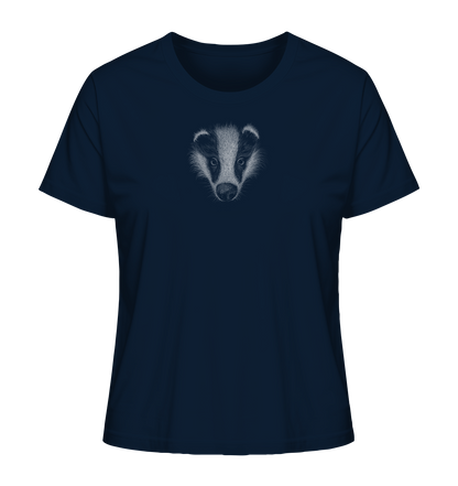 Kritzel-Kunst Dachs Illustration - Ladies Organic Shirt