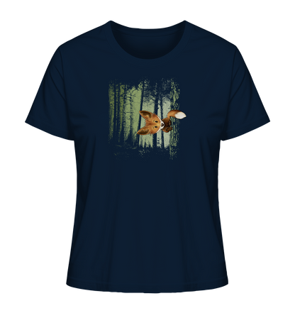 Fuchs im Zwielicht-Wald - Ladies Organic Shirt