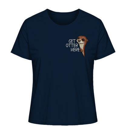 Get Otter Here | Lustiger Otter Kalauer - Ladies Organic Shirt