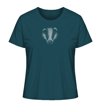 Kritzel-Kunst Dachs Illustration - Ladies Organic Shirt