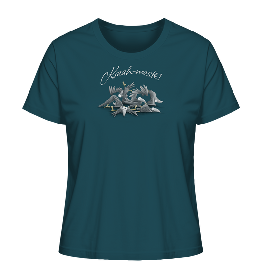 Kraah-masté! Yoga Raben Krähen - Ladies Organic Shirt