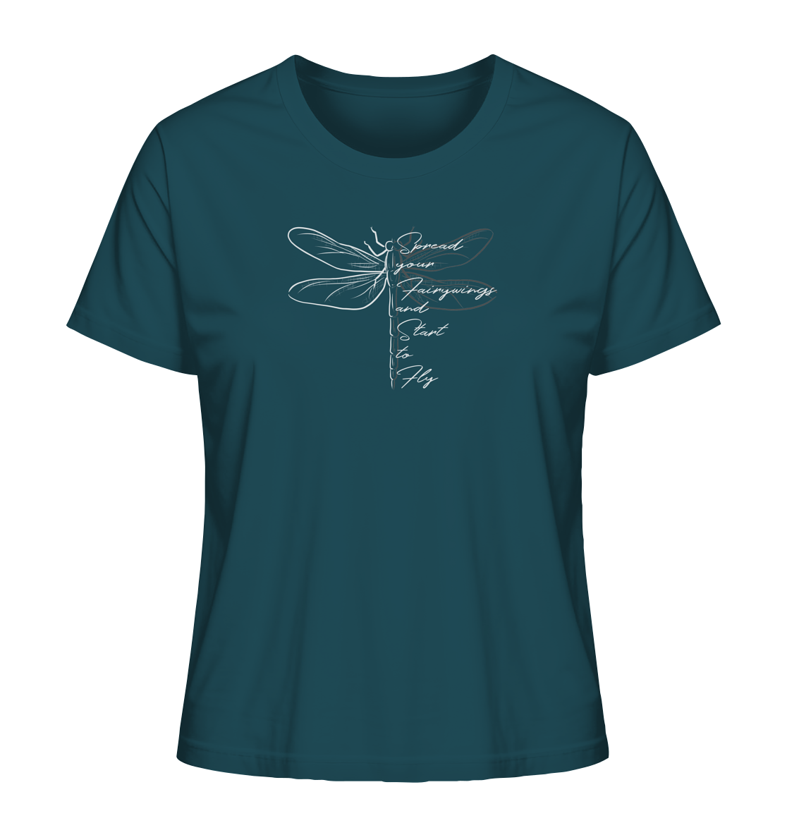 Breite die Flügel aus und flieg los | Libelle - Ladies Organic Shirt