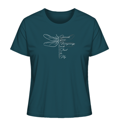 Breite die Flügel aus und flieg los | Libelle - Ladies Organic Shirt
