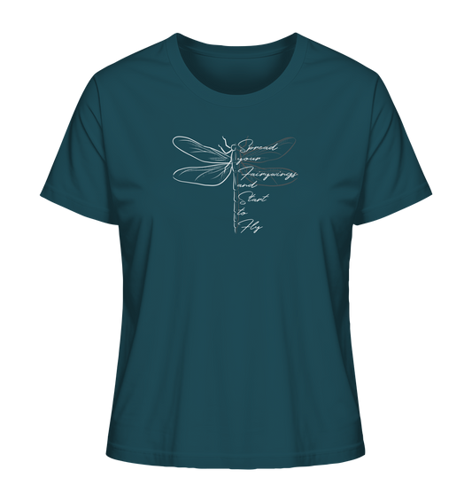 Breite die Flügel aus und flieg los | Libelle - Ladies Organic Shirt