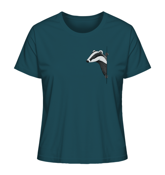 Lässiger Dachs Meister Grimbart - Ladies Organic Shirt