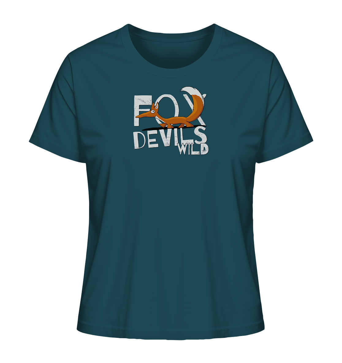 Fox-Devils-Wild Fuchs - Ladies Organic Shirt