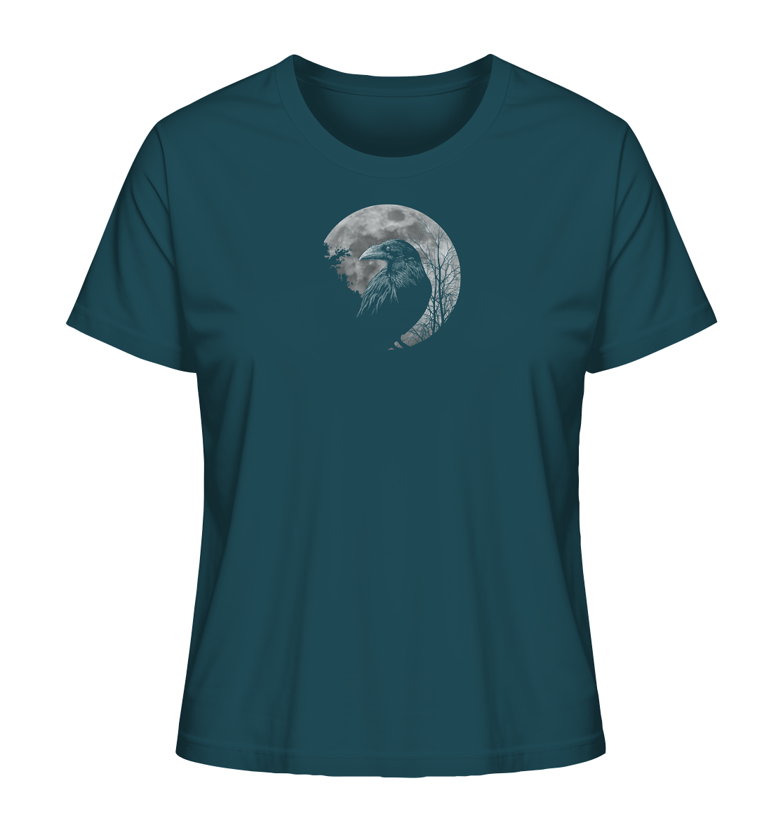 Vollmond-Rabe - Ladies Organic Shirt